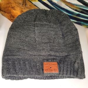 Bluetooth Beanie Hat NWT Music Hat Misshalo dark grey